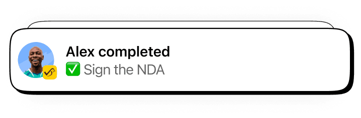 Complete task